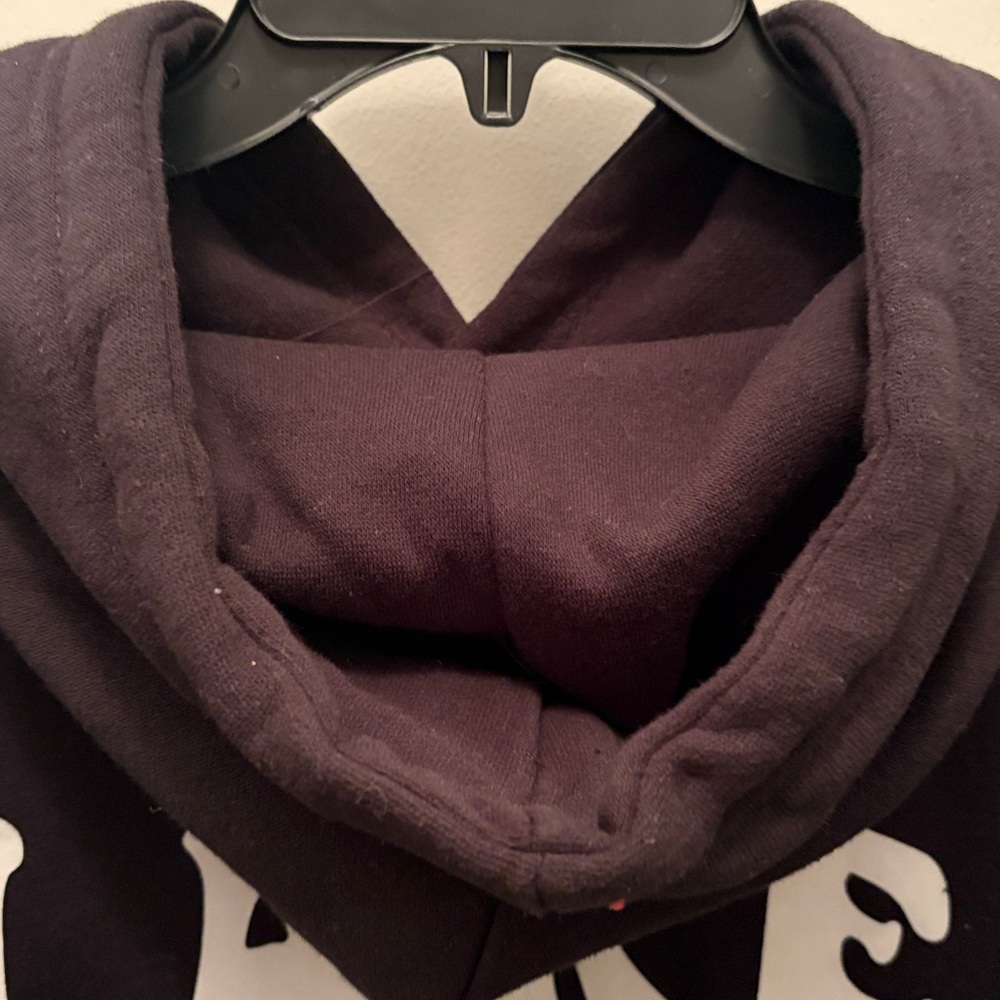 NWT Black Hoodie Sweatshirt with Lake George graphics - Picture 4 of 8